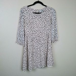 3/$10 Forever 21 polka dot dress